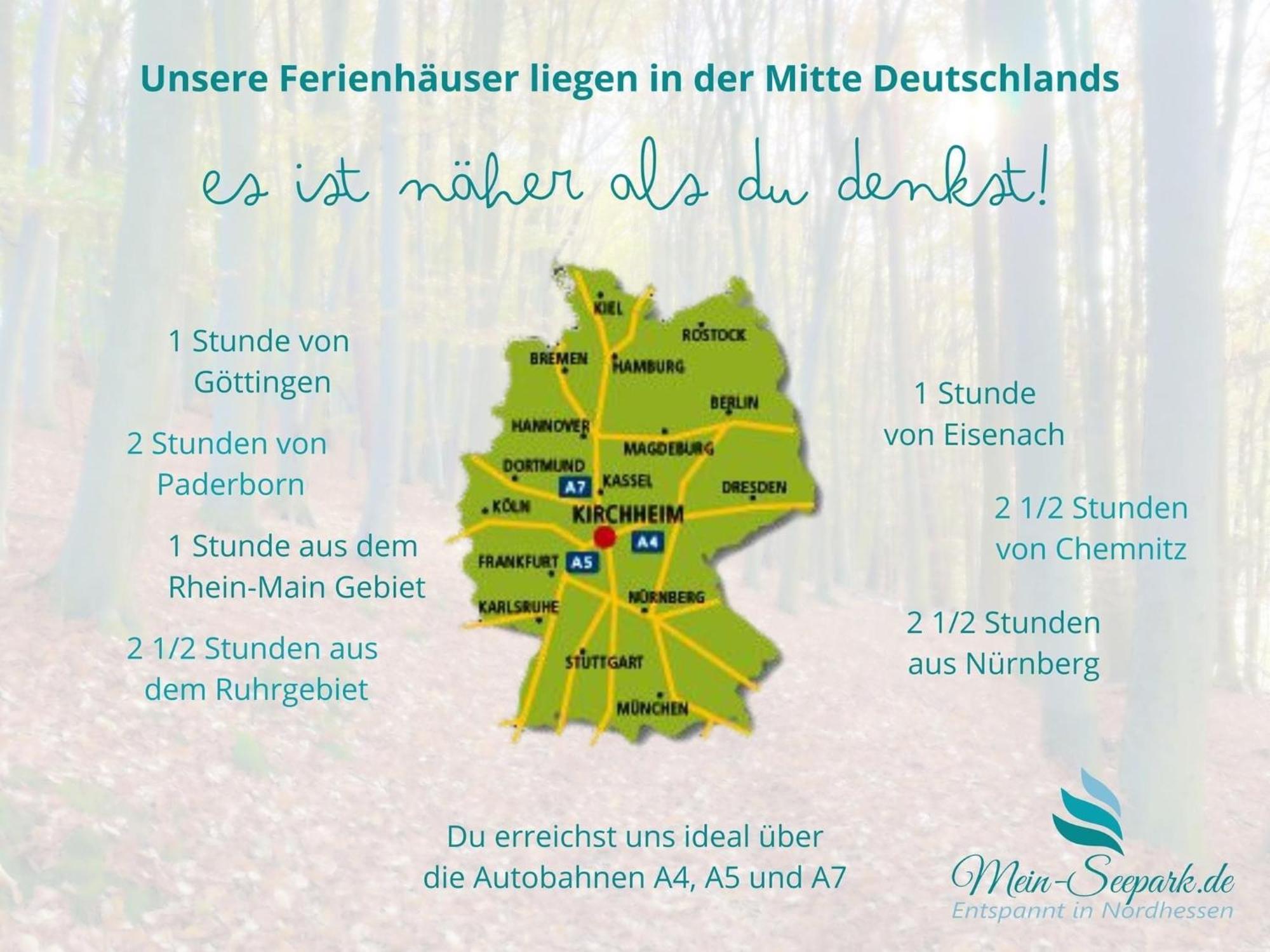 Mein-Seepark, Ferienhaus Heike เคียร์ชไฮม์ ภายนอก รูปภาพ