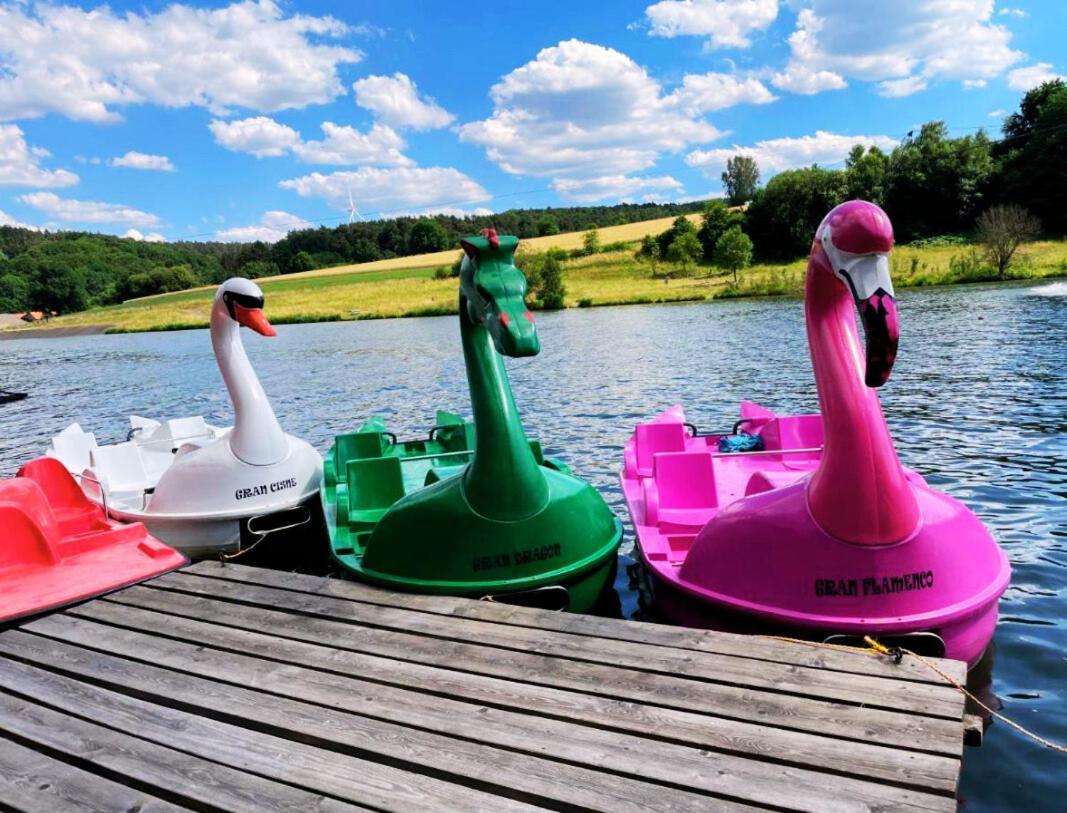 Mein-Seepark, Ferienhaus Heike เคียร์ชไฮม์ ภายนอก รูปภาพ